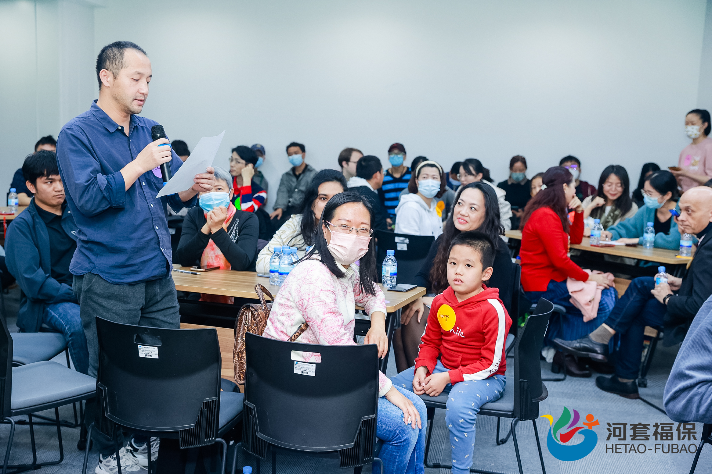 学员在分享